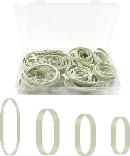 Gummibänder 100 stück weiß - gummibänder,