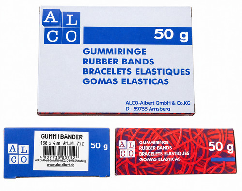 Alco gummibänder 150 mm - alco,