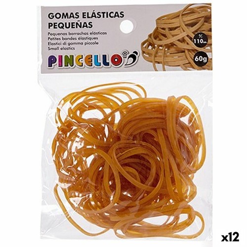 Gummibänder pincello gelb 12 - gelb, [12