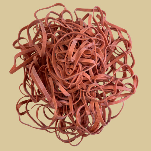 Gummibänder 1 mm rot - x, x