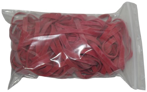 100 gummiringe rot mm - rot, 60