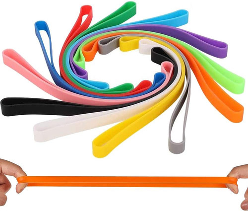 Stück gummibänder breit - stück,
